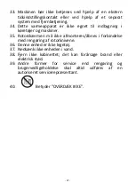 Preview for 38 page of VOLTOMAT HEATING FH-110784.1 Instruction Manual