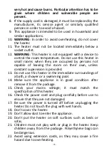 Preview for 76 page of VOLTOMAT HEATING FH-110784.1 Instruction Manual