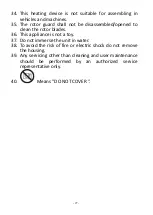 Preview for 78 page of VOLTOMAT HEATING FH-110784.1 Instruction Manual