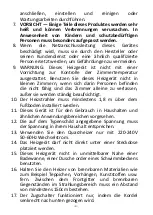 Preview for 4 page of VOLTOMAT HEATING QH-104263.4 Instruction Manual