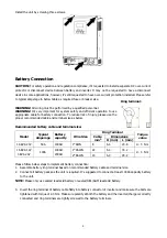 Preview for 8 page of Voltronic Power 1.5 KVA 12V User Manual