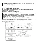 Preview for 9 page of Voltronic Power EnerSolar 3K PV User Manual