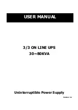 Voltronic Power Giant 3P/3P User Manual preview