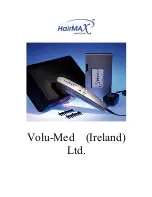 Volu-Med HairMax LaserComb Premium User Manual preview