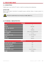 Preview for 7 page of Volumair Eole T5 + HV460 User Manual