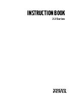 Volvo Penta 22 Series Instruction Book предпросмотр