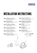 Preview for 1 page of Volvo Penta 47712928 Installation Instructions Manual