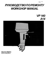 Volvo Penta A14 Workshop Manual preview