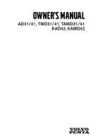 Volvo Penta AD31 Owner'S Manual preview