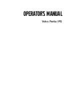 Volvo Penta D4-260 Operator'S Manual preview