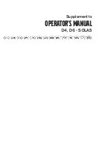 Volvo Penta D4-SOLAS Operator'S Manual предпросмотр