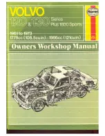 Volvo 121 1961 Owners Workshop Manual предпросмотр