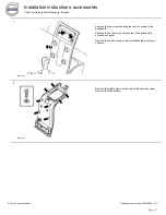 Предварительный просмотр 6 страницы Volvo 1281842 Installation Instructions, Accessories