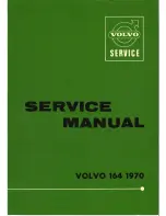 Volvo 164, 1970 Service Manual preview