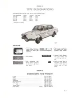 Preview for 6 page of Volvo 164, 1970 Service Manual