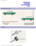 Предварительный просмотр 3 страницы Volvo 1976 262 Owner'S Manual