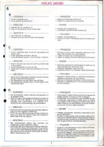 Предварительный просмотр 7 страницы Volvo 1987 240 Installation Instructions Manual