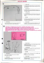 Предварительный просмотр 9 страницы Volvo 1987 240 Installation Instructions Manual