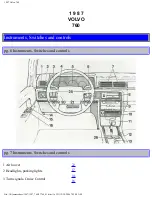 Предварительный просмотр 5 страницы Volvo 1987 760 Owner'S Manual