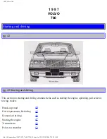 Предварительный просмотр 47 страницы Volvo 1987 760 Owner'S Manual