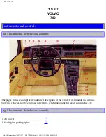 Preview for 4 page of Volvo 1987 780 Owner'S Manual