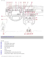 Предварительный просмотр 8 страницы Volvo 1992  240 Owner'S Manual