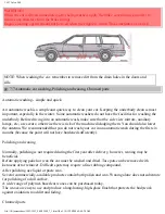 Предварительный просмотр 165 страницы Volvo 1993 940 Owner'S Manual