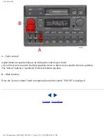 Предварительный просмотр 34 страницы Volvo 1994 850 User Manual