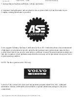 Preview for 261 page of Volvo 1996 850 Owner'S Manual