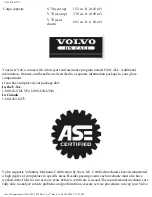 Предварительный просмотр 217 страницы Volvo 1999 S70 Owner'S Manual