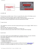 Предварительный просмотр 259 страницы Volvo 1999 S70 Owner'S Manual