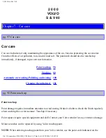 Preview for 138 page of Volvo 2000 S40 Operation Manual