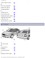 Предварительный просмотр 36 страницы Volvo 2001 S80 Operation Manual