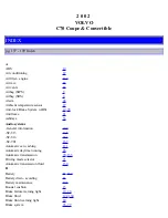 Предварительный просмотр 90 страницы Volvo 2002 C70 Convertible Operation And Care Manual