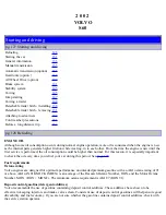 Предварительный просмотр 54 страницы Volvo 2002 S60 Owner'S Manual