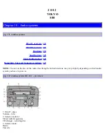 Preview for 87 page of Volvo 2002 S80 Operation And Care Manual