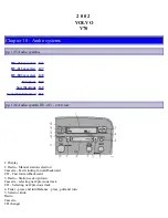 Предварительный просмотр 101 страницы Volvo 2002 V70 Operation And Care Manual