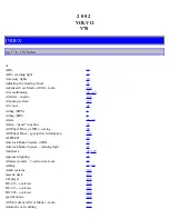 Предварительный просмотр 112 страницы Volvo 2002 V70 Operation And Care Manual