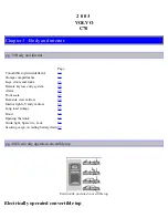 Предварительный просмотр 23 страницы Volvo 2003 C70 Operation And Care Manual
