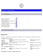 Предварительный просмотр 69 страницы Volvo 2003 C70 Operation And Care Manual