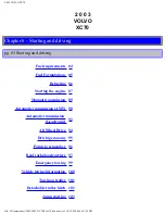 Предварительный просмотр 124 страницы Volvo 2003 XC70 Owner'S Manual