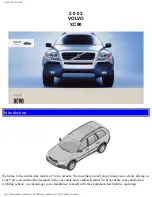 Volvo 2003 XC90 Manual preview