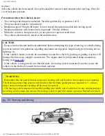 Предварительный просмотр 126 страницы Volvo 2003 XC90 Manual