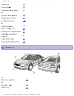 Preview for 38 page of Volvo 2005 S80 PREMIER Operation Manual