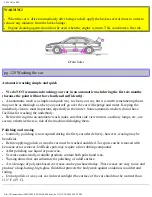 Preview for 168 page of Volvo 2005 S80 PREMIER Operation Manual