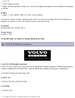 Preview for 188 page of Volvo 2005 S80 PREMIER Operation Manual