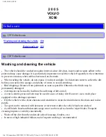 Предварительный просмотр 149 страницы Volvo 2005 XC90 PREMIER User Manual