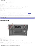 Предварительный просмотр 226 страницы Volvo 2005 XC90 PREMIER User Manual