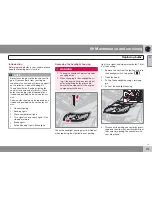 Предварительный просмотр 225 страницы Volvo 2009 V50 Owner'S Manual