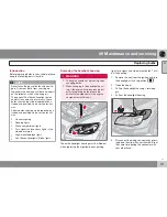 Предварительный просмотр 221 страницы Volvo 2010 C70 Owner'S Manual